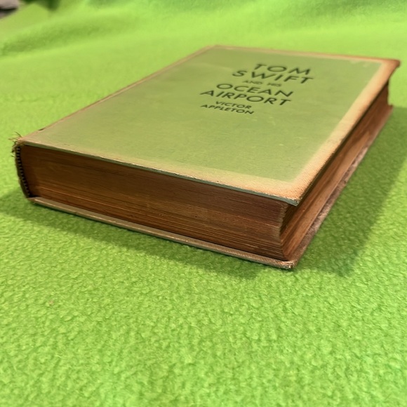 1934 Tom Swift And His Ocean Airport by Victor Appleton HC Book First Edition - Picture 16 of 16